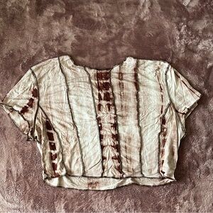 Snake Skin Crop Top